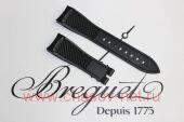 Breguet Marine оригинальный чёрный каучуковый ремешок на ref. 5827