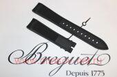 Breguet Marine оригинальный XL чёрный каучуковый ремешок на ref. 5817